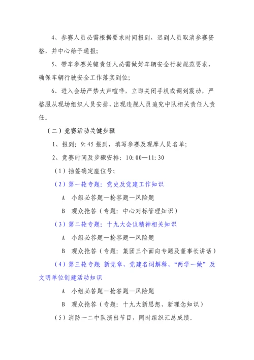 知识竞赛活动专业方案及竞赛新版规则.docx