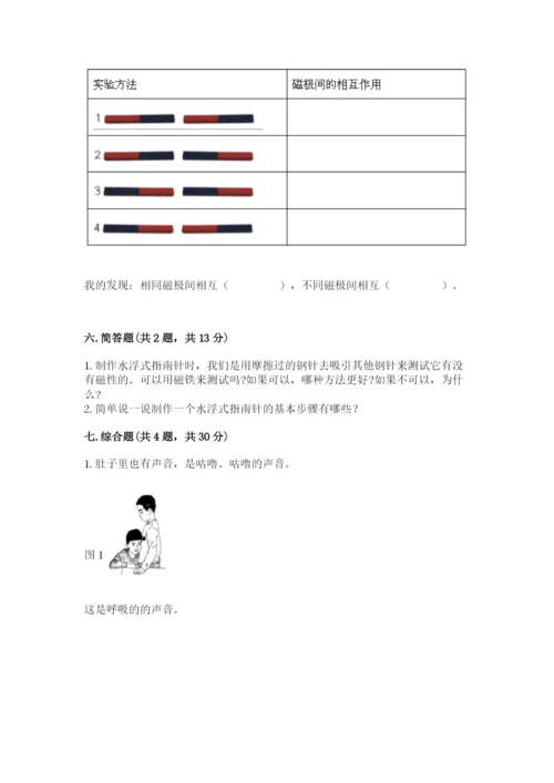 教科版二年级下册科学知识点期末测试卷【轻巧夺冠】.docx