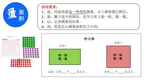 人教版三年级下册数学《认识面积》课件(共14张PPT)