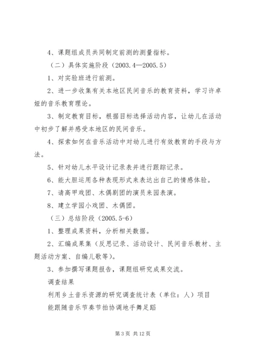 幼儿园十一五课题结题报告.docx