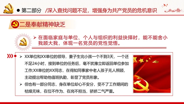 发挥党员先锋模范作用党政党建党课ppt