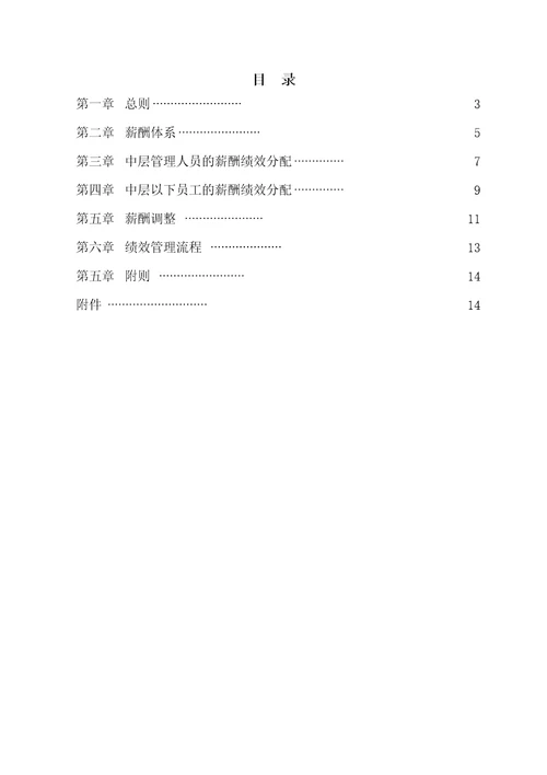 2016薪酬绩效管理制度