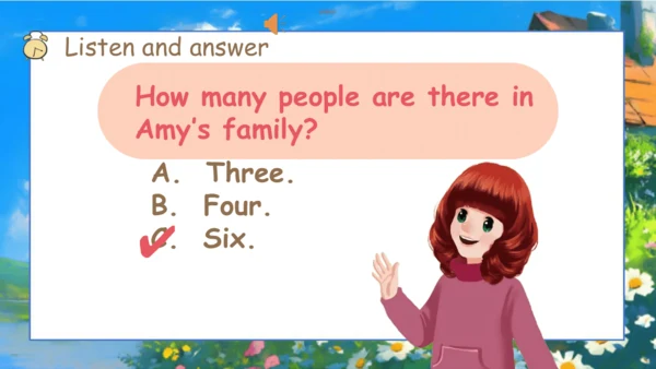Unit 6 Meet my family Part A Let's talk课件（共38张PPT，