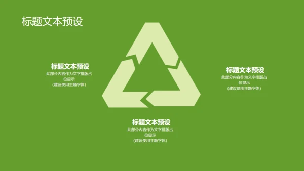 世界环境日环保主题活动通用PPT模板