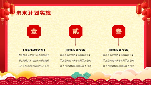 2024年开门红新年计划通用PPT模板