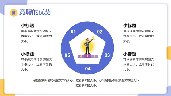 部门经理竞聘报告岗位ppt模板
