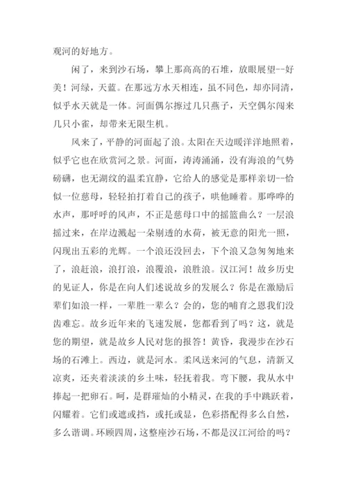 故乡的河作文600字.docx