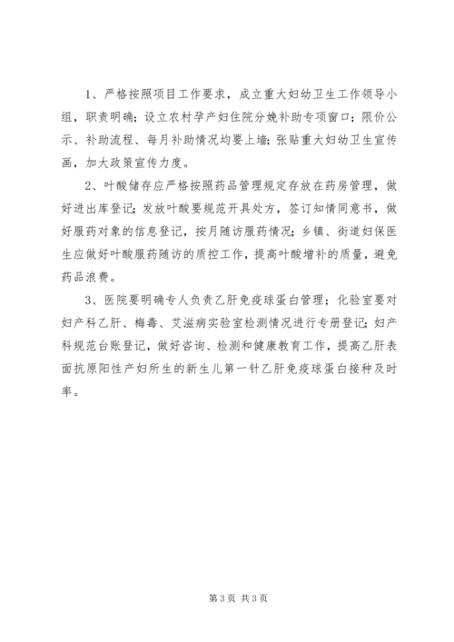 妇幼卫生服务项目汇报材料.docx