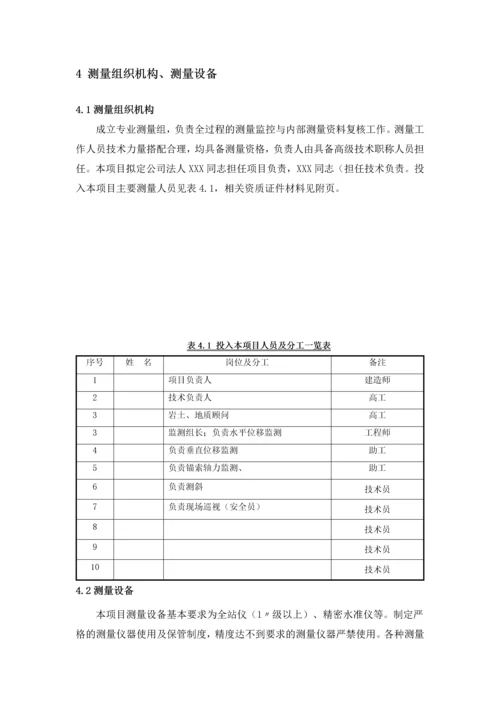 大型商业综合体项目基坑变形监测实施方案.docx