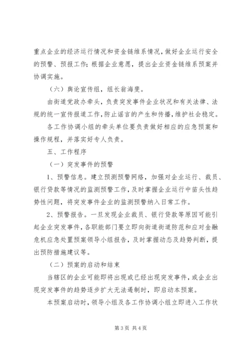 街道防范和应对金融危机应急处置预案 (4).docx