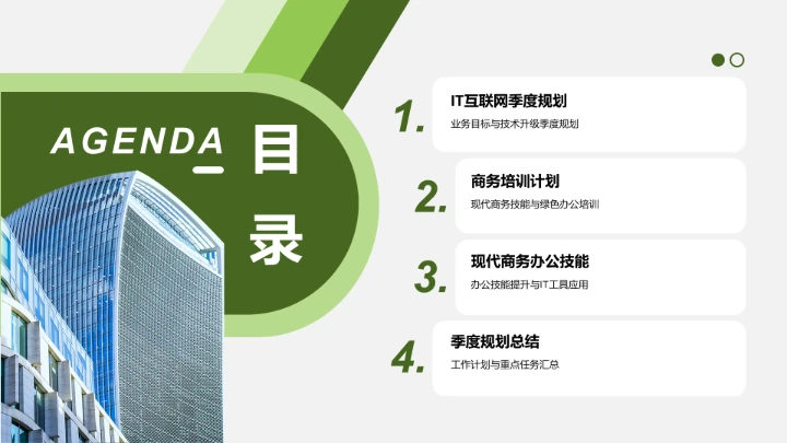 工作计划与重点任务PPT模板