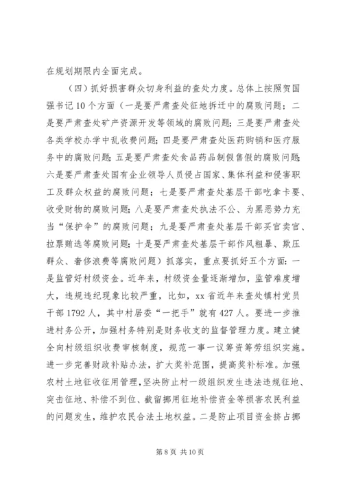 副县长在全县纠风工作会上的讲话_1.docx