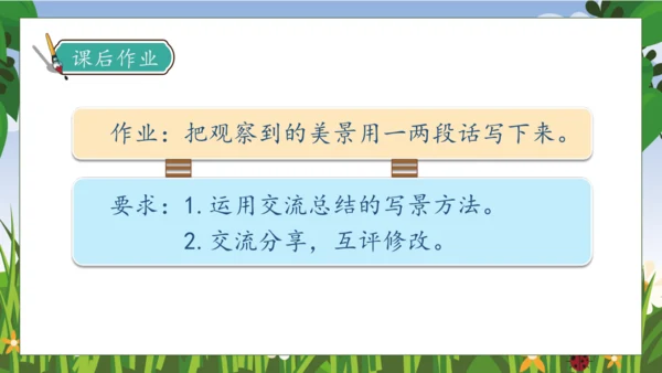 【核心素养】部编版语文四年级下册-习作例文：交流平台与初试身手（课件）