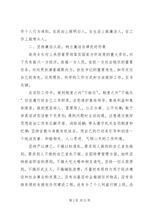 乡长年度述职述廉报告.docx