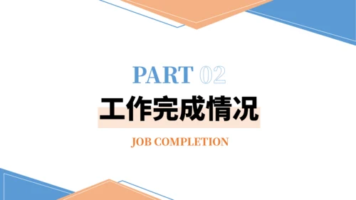橙色通用工作汇报PPT模板