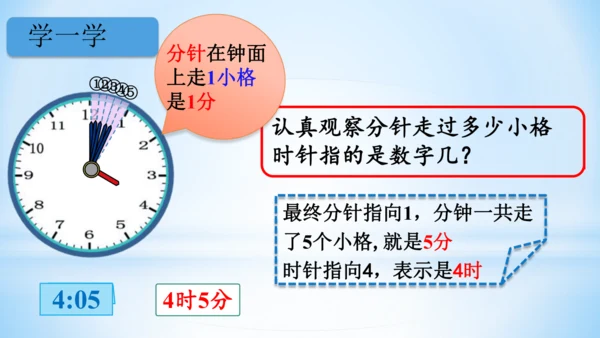 7.认识时间（第2课时课件）(共22张PPT)-二年级上册数学人教版