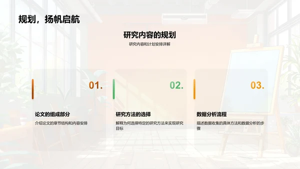 硕士论文开题报告PPT模板