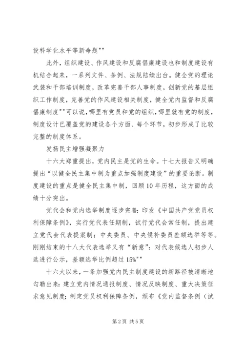 精神支柱更挺立：十六大以来党的思想建设成就综述 (3).docx