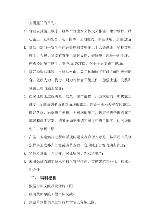 基础地梁承台土方开挖综合施工专题方案.docx
