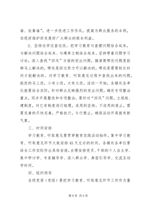 全市开展第二批党的群众路线活动学习教育环节指导意见.docx