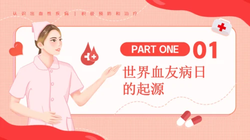 医院血液科世界血友病日通用PPT模板