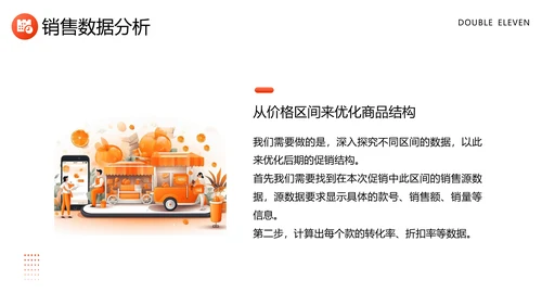 营销部数据精准复盘工作总结PPT模板