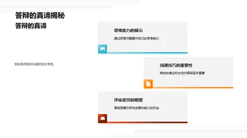 答辩技巧与实战