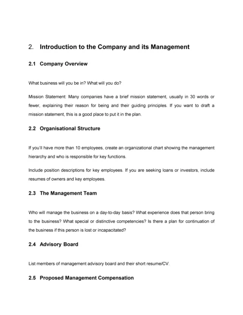 Businessplantemplate全英商业综合计划书模板.docx