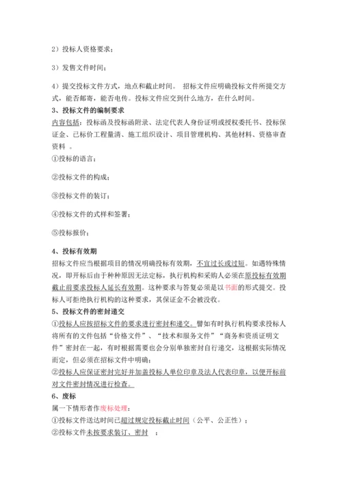 最完整的招投标流程.docx