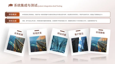 橙色创意风2项图文排版PPT单页