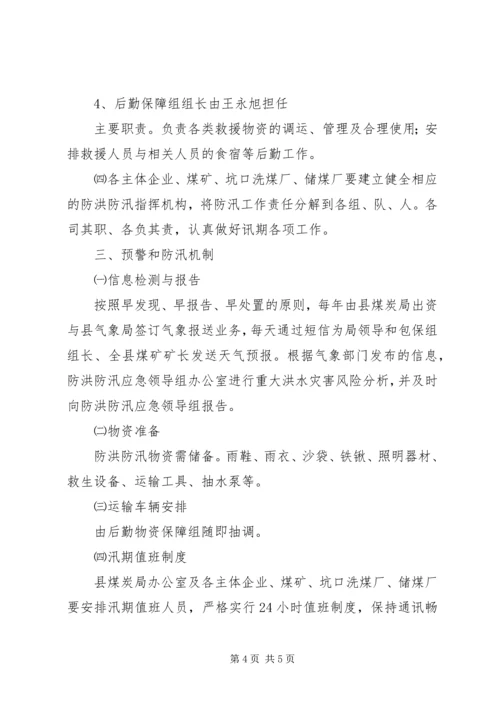 防洪水安全工作实施方案 (3).docx