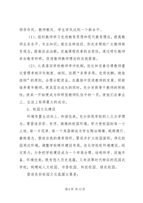 晁庄小学均衡发展规划方案 (4).docx