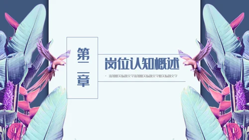 羽毛艺术个人简历通用PPT模板