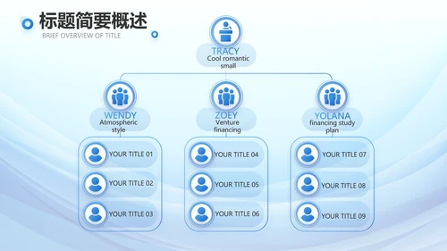 蓝色大气年年终总结商务动态PPT