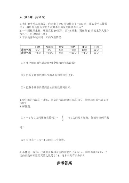 苏教版六年级数学小升初试卷必考.docx