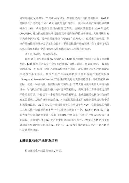 脉动生产线设计毕业设计论文.docx