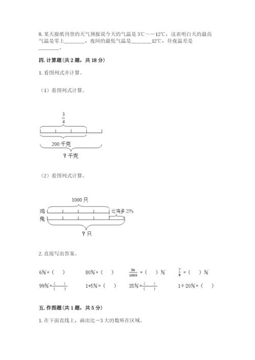 北师大版六年级下册数学期末测试卷附参考答案【满分必刷】.docx