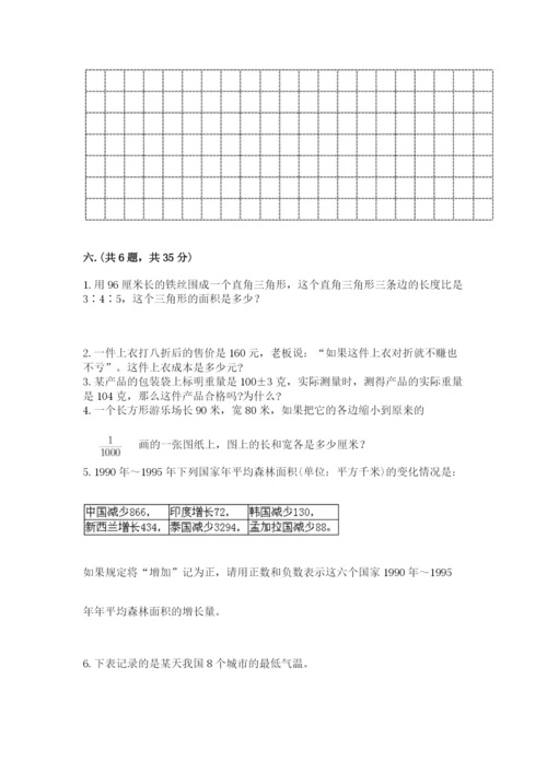 黑龙江【小升初】2023年小升初数学试卷【网校专用】.docx