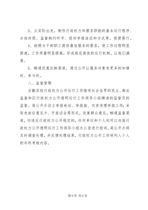 行政权力公开透明运行工作实施方案 (2).docx