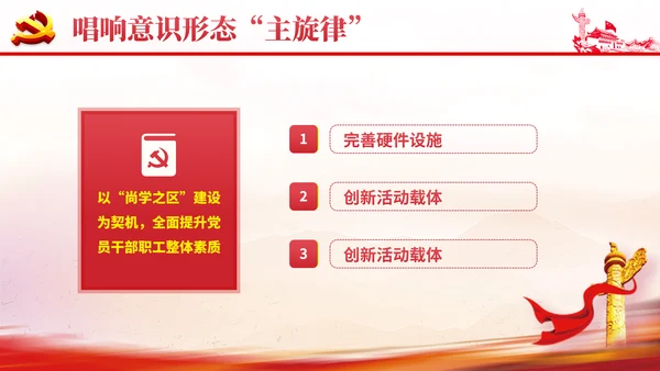 社区意识形态报告PPT党课课件
