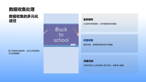 法学研究开题报告PPT模板