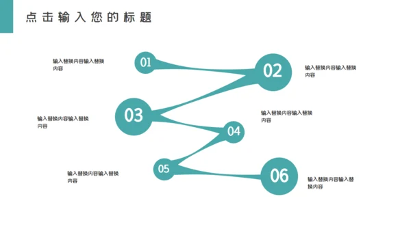 绿色层次感工作汇报通用PPT模板