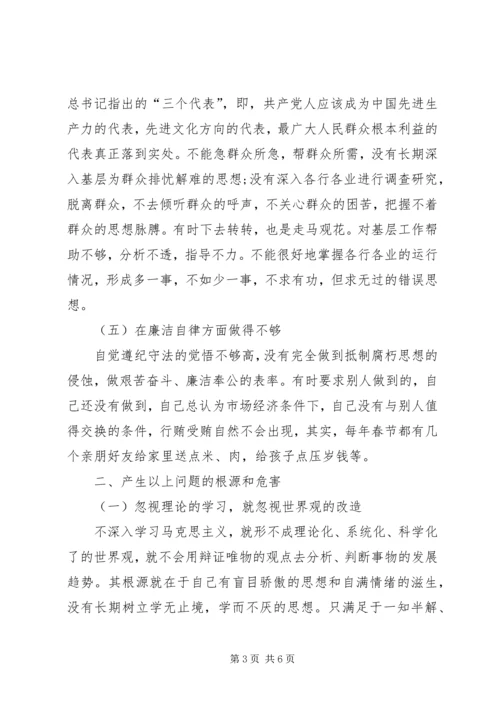 党风党性自我剖析个人总结.docx