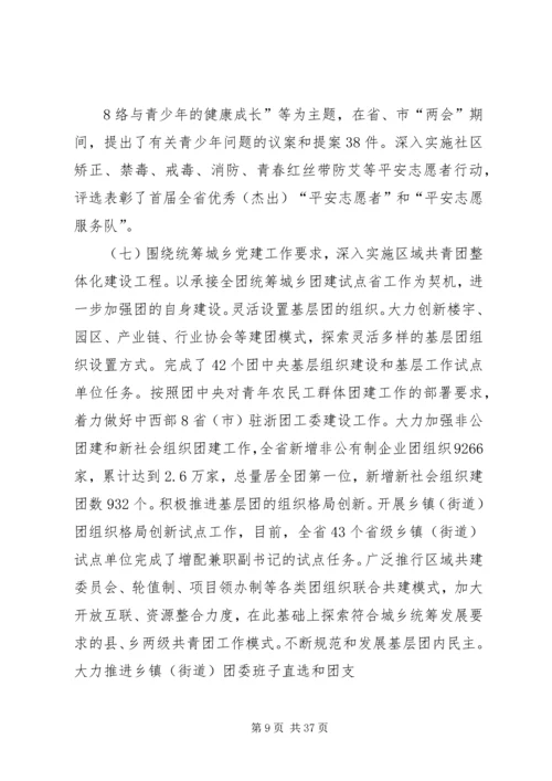 团市委书记徐晓在共青团XX市十四届二次全委 (3).docx