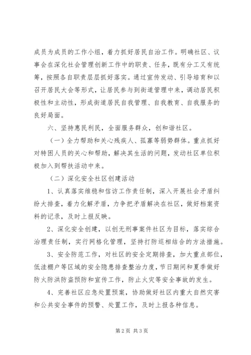社区年度工作计划模板.docx