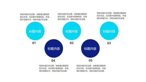 商务渐变流体总结汇报PPT模板