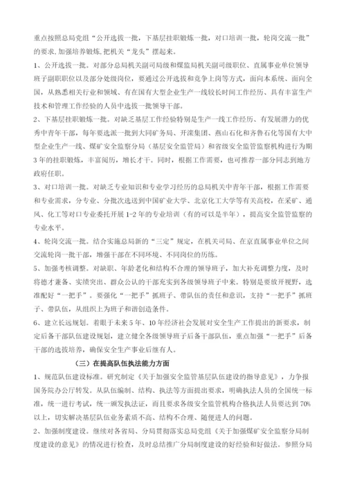 关于建设一支高素质安全监管监察队伍的思考.docx