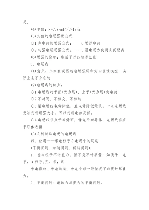 高中物理电学总复习.docx