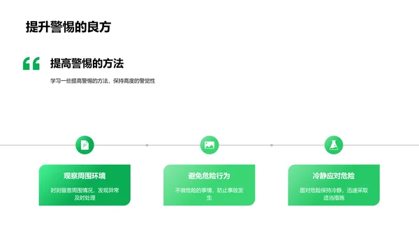 青少年安全知识讲解PPT模板