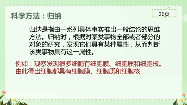 人教版（2024）七年级上册1.2.3 动物细胞 课件(共26张PPT)